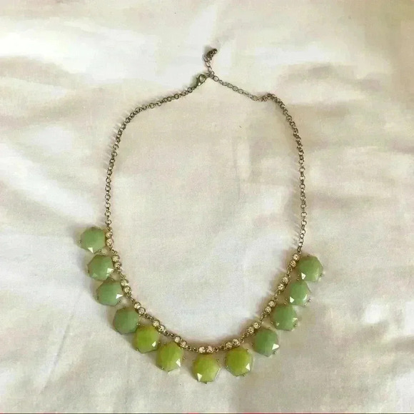 Ombré Hexagon Statement Necklace - Picture 1 of 1